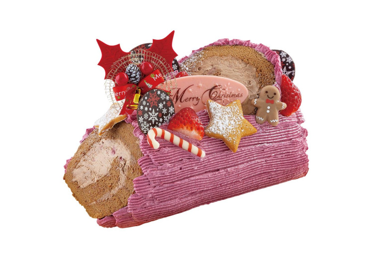 ブッシュ・ド・カシスショコラ